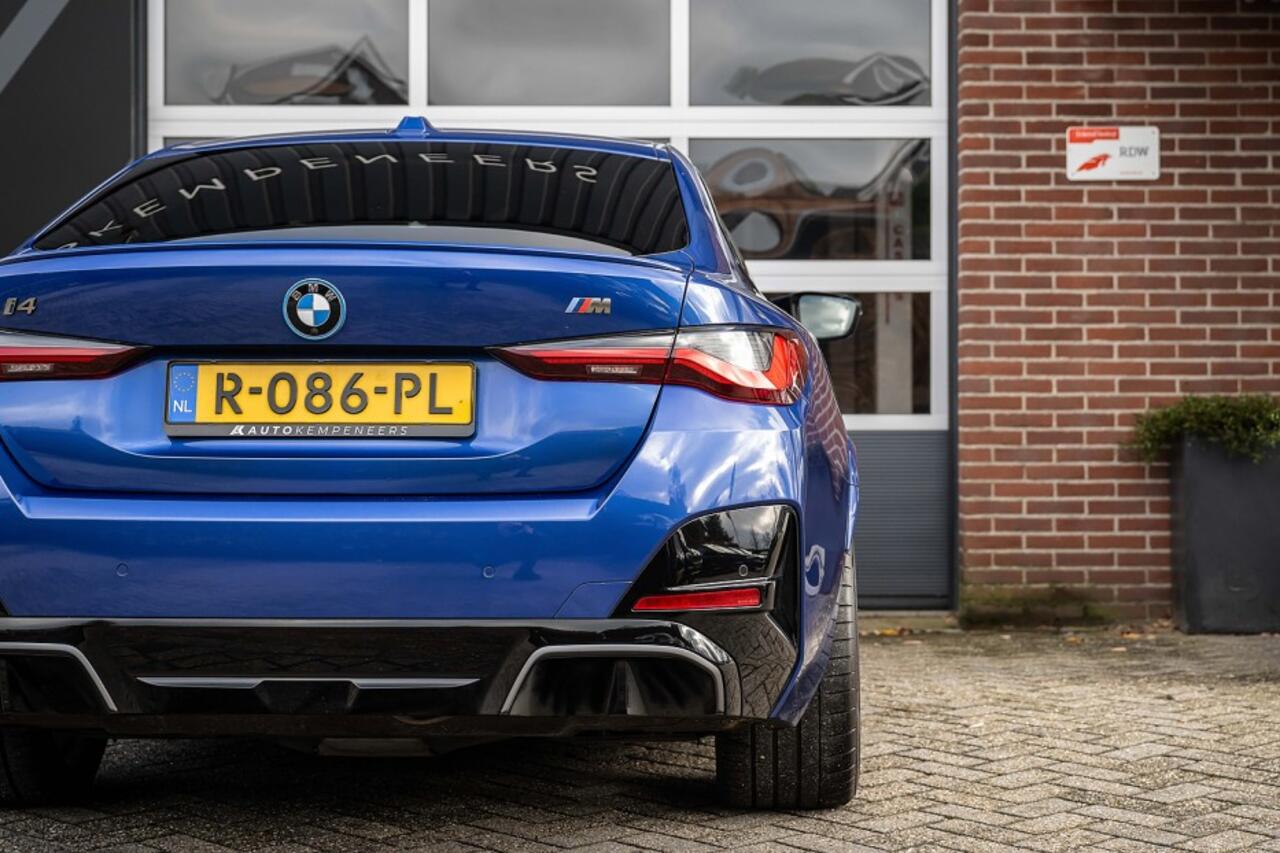 BMW i4 M50 High Executive 84 kWh | M Sport Pro | H/K | Laser | M Seats | Memory | ACC | 360° Camera | Trekhaak | 20' inch |