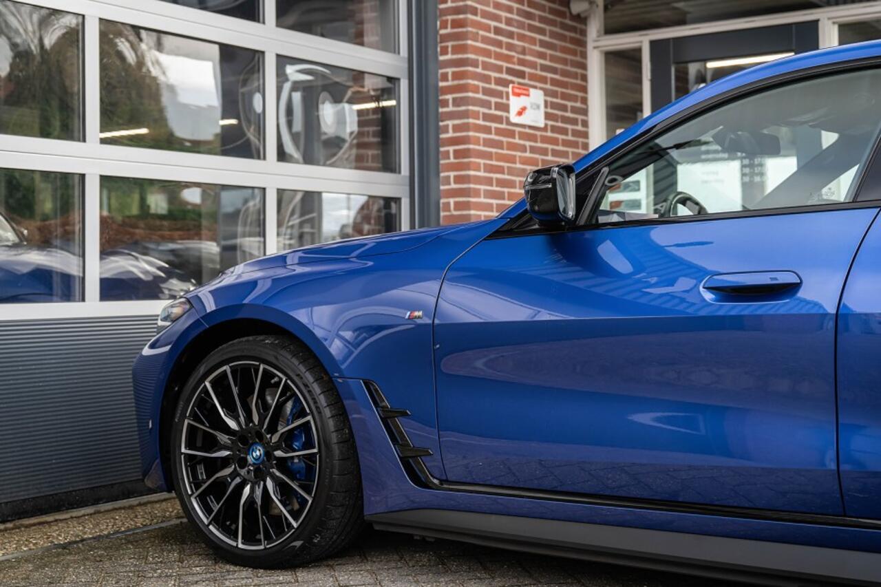 BMW i4 M50 High Executive 84 kWh | M Sport Pro | H/K | Laser | M Seats | Memory | ACC | 360° Camera | Trekhaak | 20' inch |