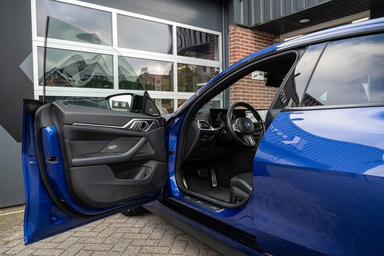 BMW i4 M50 High Executive 84 kWh | M Sport Pro | H/K | Laser | M Seats | Memory | ACC | 360° Camera | Trekhaak | 20' inch |