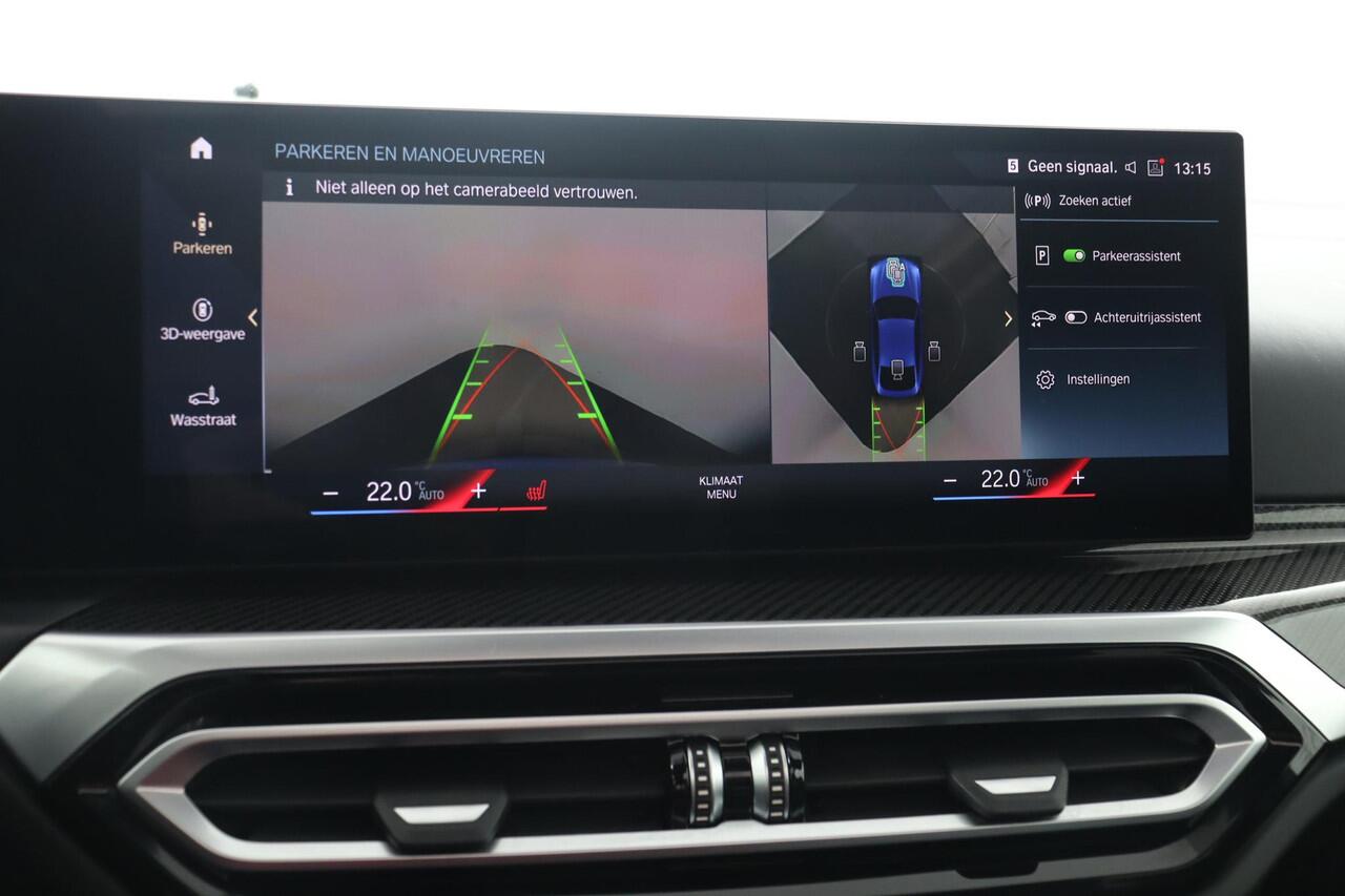 BMW i4 M50 High Executive 84 kWh | Schuif-/kanteldak | Adaptief M Onderstel | Comfort Access | Driving Assistant Professional | Stuur- en stoelverwarming | Laserlight | Carbon Interieur |