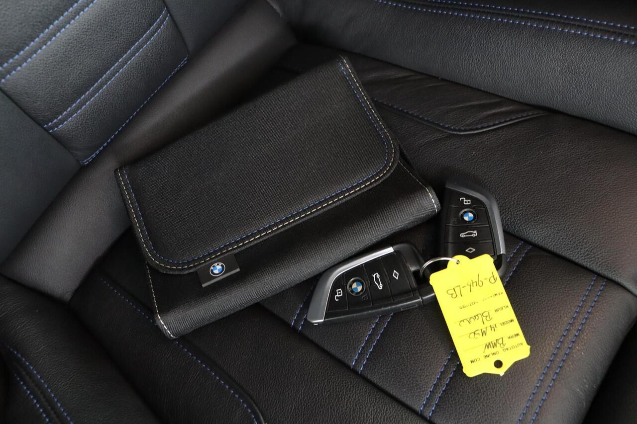 BMW i4 M50 High Executive 84 kWh | Schuif-/kanteldak | Adaptief M Onderstel | Comfort Access | Driving Assistant Professional | Stuur- en stoelverwarming | Laserlight | Carbon Interieur |