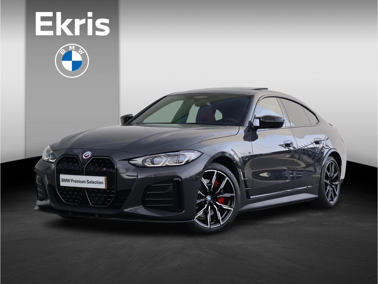 BMW i4 M50 84 kWh / Schuif - Kanteldak / Harman Kardon / Elektrische Verstelbare Stoelen / M-Stoelen / 19'' /