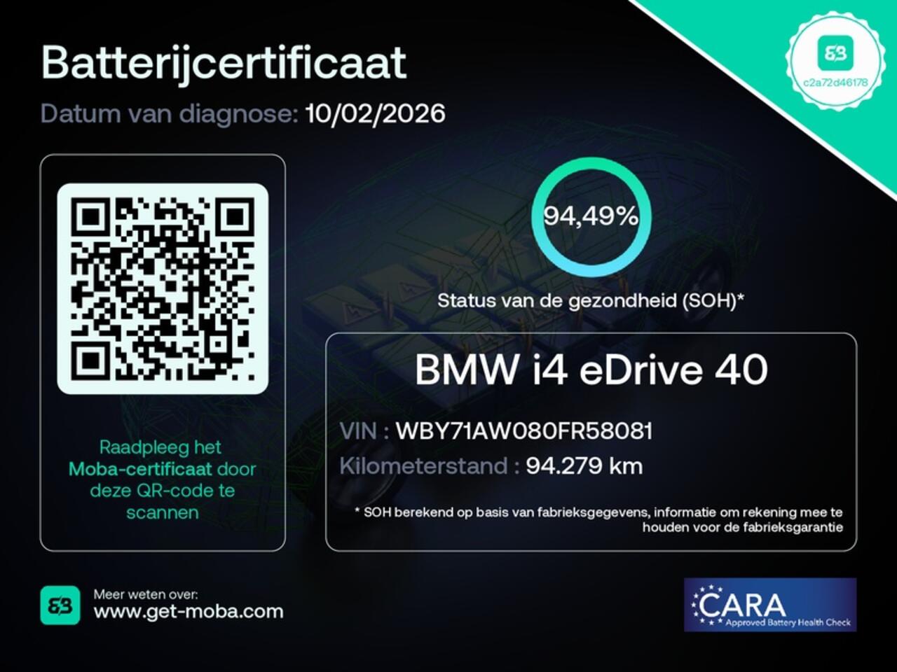 BMW i4 eDrive40 High Executive M Sport Pro pack | Adaptive cruise