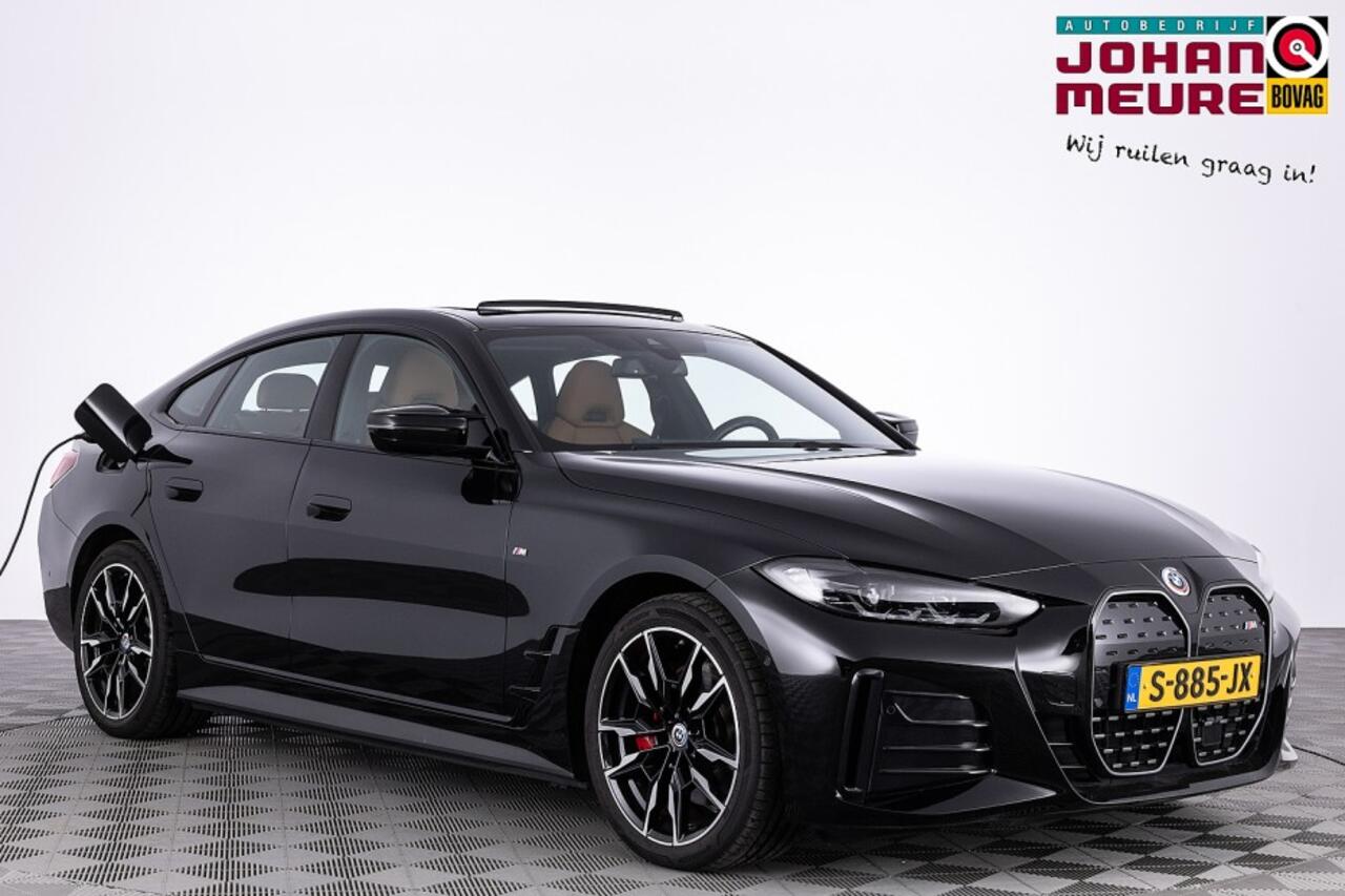 BMW i4 M50 High Executive 84 kWh | SCHUIFDAK | LEDER ? 1e Eigenaar .