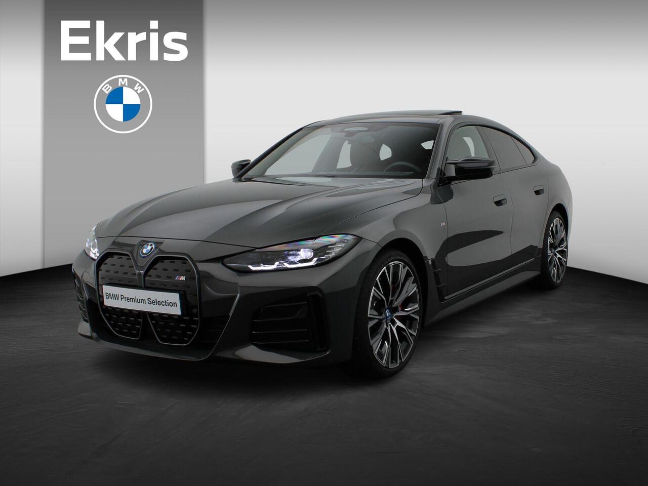 BMW i4 M50 High Executive | M Sportpakket Pro | Safety Pack | BMW Personal CoPilot Pack | Stuurwielrand Verwarmd | M Adaptief Onderstel | Schuifdak | Driving Assistant Professional | Harman Kardon | 20''