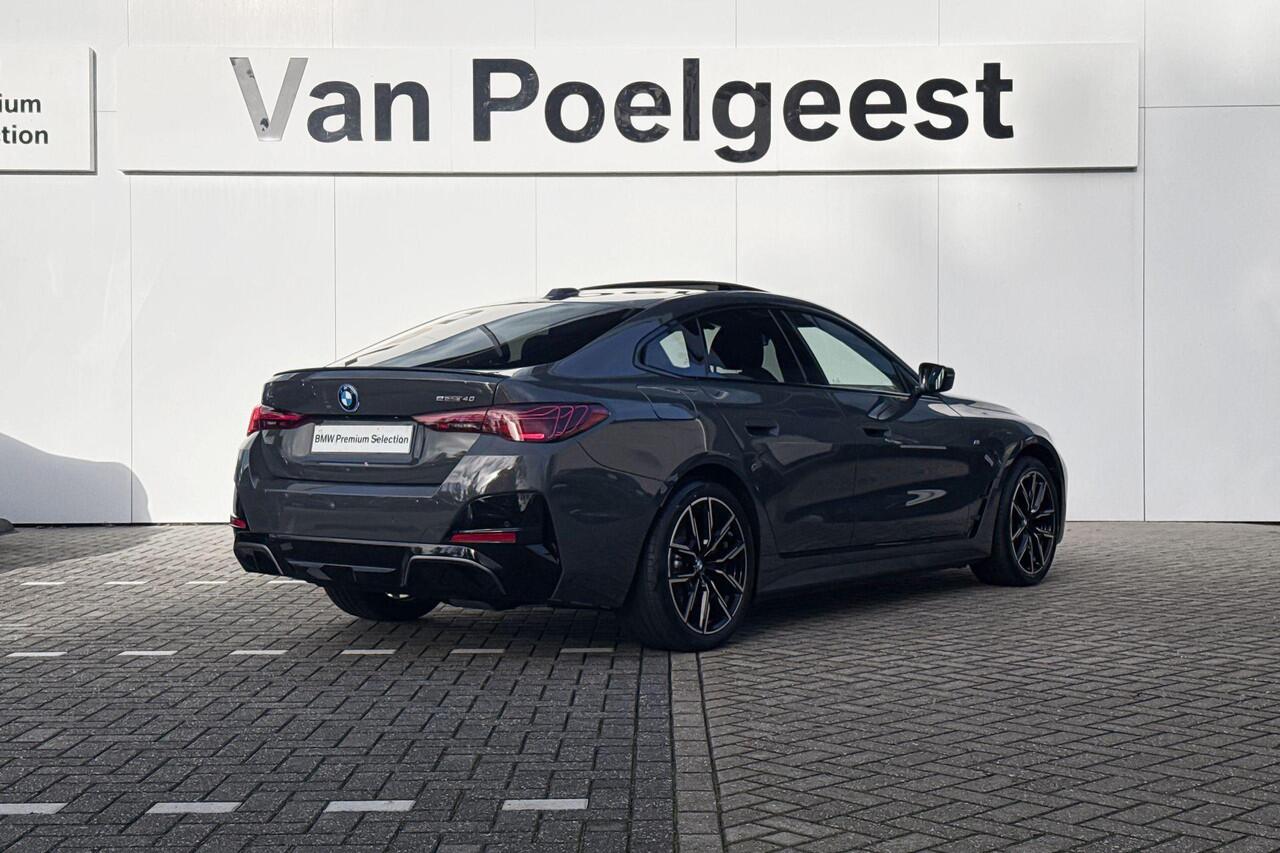 BMW i4 eDrive40 M Sport Edition | M Sport Pro | Comfort Pack | Elektrisch Glazen Panoramadak