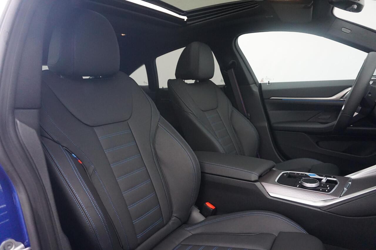 BMW i4 eDrive40 M Sportpakket Pro | Schuif-/kanteldak | Active Cruise Control | Verwarmde stoelen voor en achter | Comfort Access | Ekris Selection