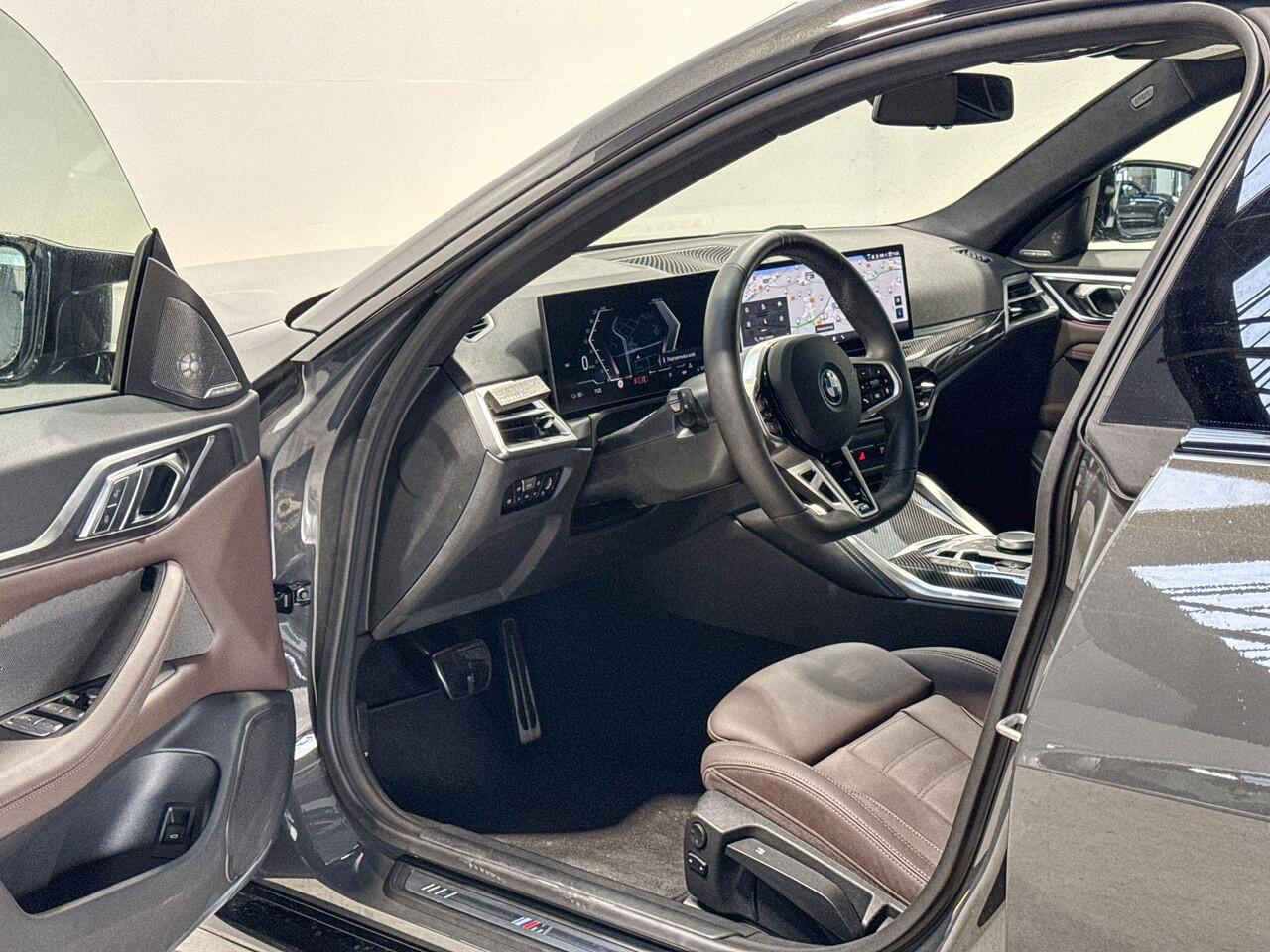 BMW i4 eDrive35 M Sport Edition | M-Sport Pro | Schuifdak | Leder | Harman Kardon | Dravit Grau Individual | 20'' Performance wielen | ElectricDeals