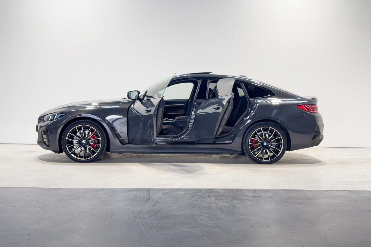 BMW i4 eDrive35 M Sport Edition | M-Sport Pro | Schuifdak | Leder | Harman Kardon | Dravit Grau Individual | 20'' Performance wielen | ElectricDeals