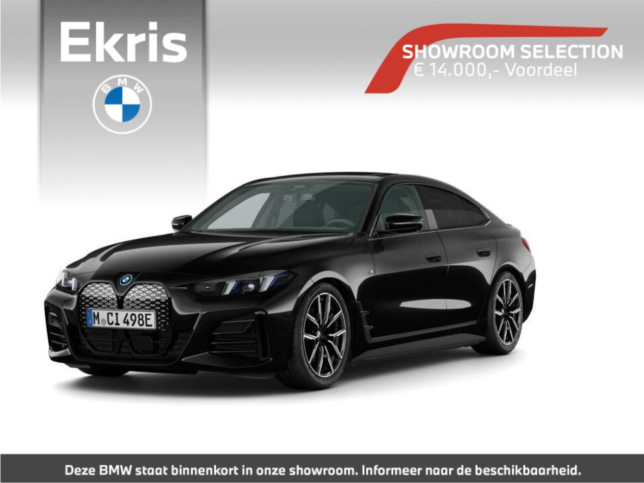 BMW i4 eDrive35 High Executive | M Sportpakket Pro | Schuif-/kanteldak | Comfort Pack | Travel Pack | Trekhaak | Showroom Selection