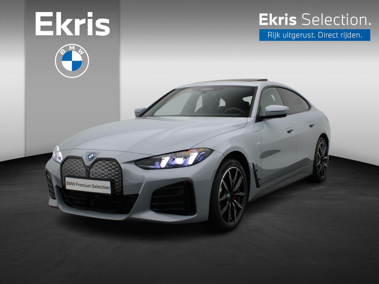 BMW i4 eDrive35 M Sportpakket Pro | Innovation Pack | Comfort Pack | Stuurwielrand Verwarmd | Comfort Access | Trekhaak | Schuifdak | Driving Assistant Professional | DAB | HiFi | 19'' | Ekris Selection