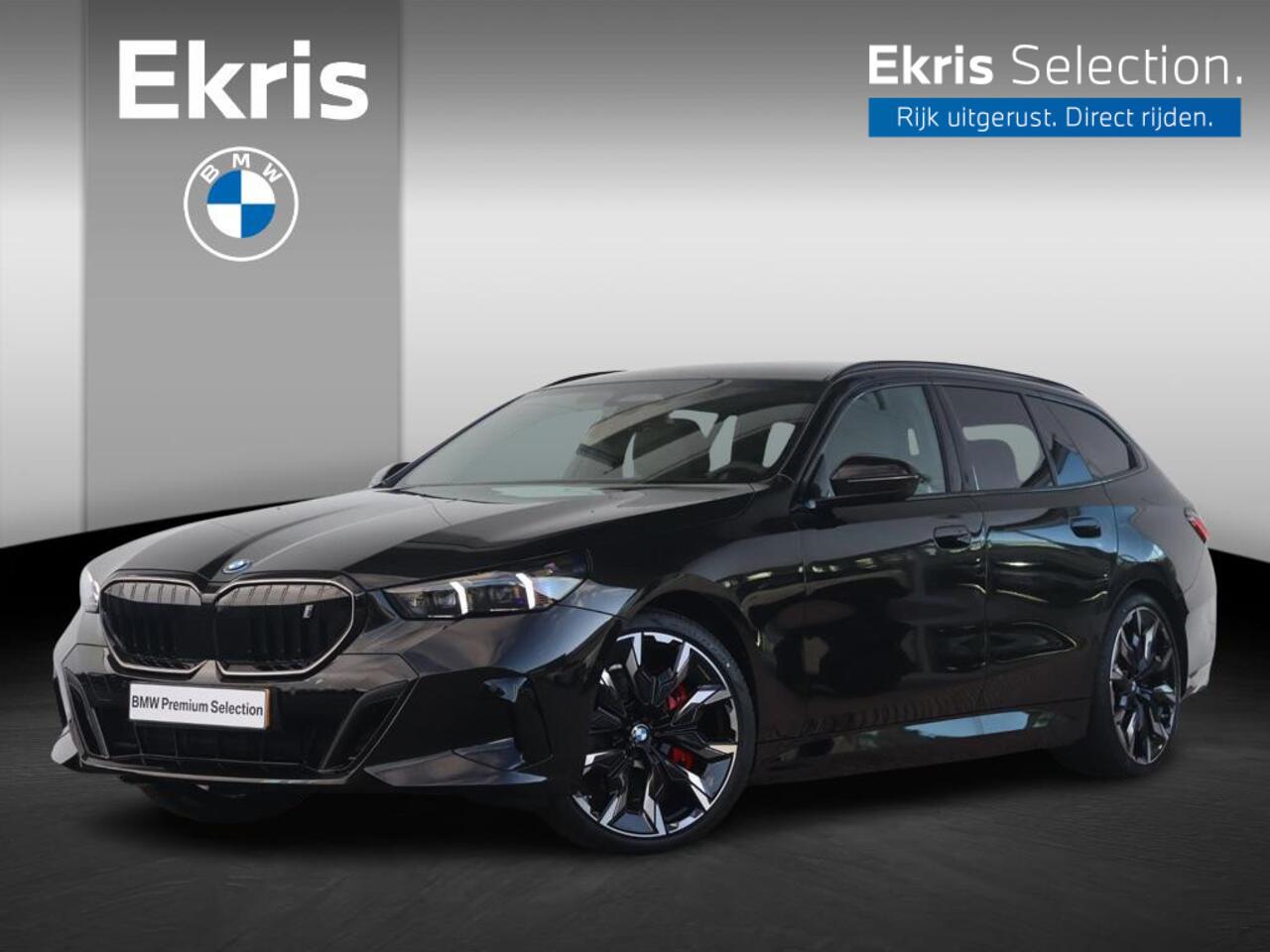BMW i5 Touring eDrive40 M Sport Edition BMW Individual Lakkleur/ M- Sportpakket Pro/ Comfort Access/ Elektrische Trekhaak/ Panoramadak/ Comfortstoelen/ Bowers & Wilkins/ Driving Assistant Professional / Ekris Selection
