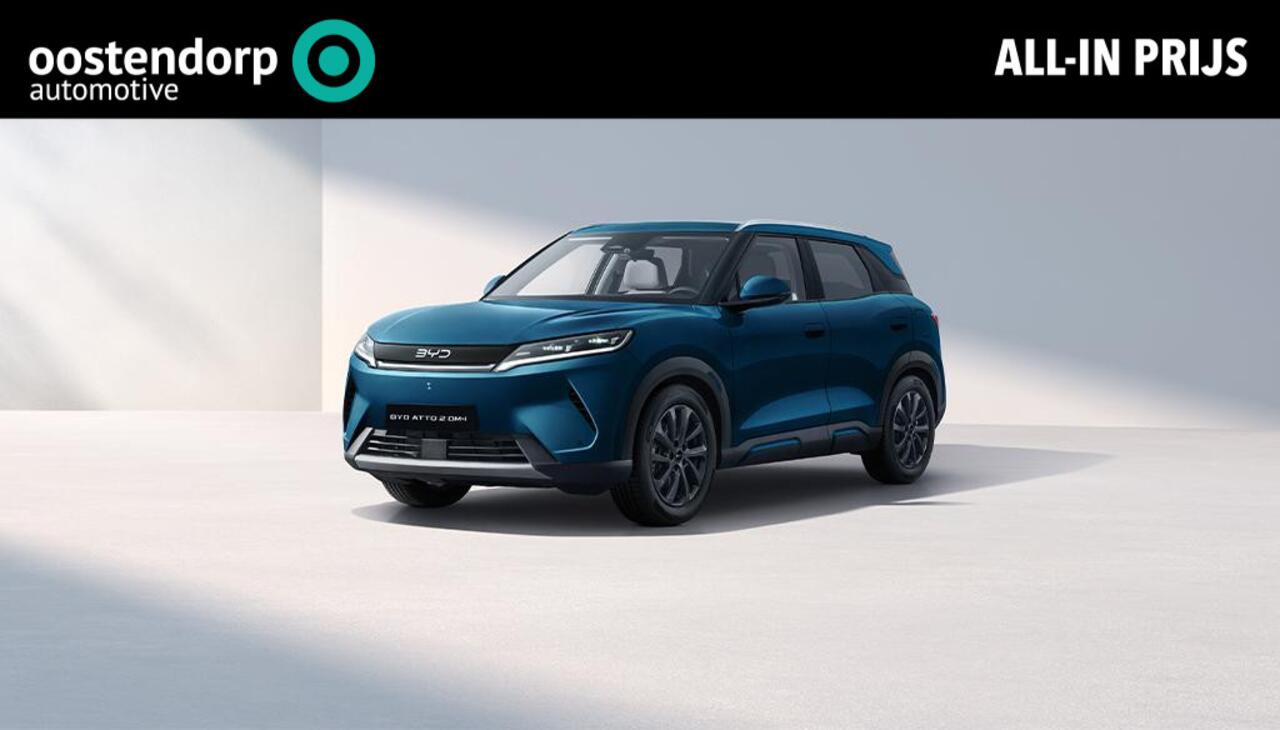 BYD ATTO 2 DM-i Boost | 20 t/m 22 Maart Oostendorp Verdubbelt ¤1.500 Wordt ¤3.000 Voordeel! |