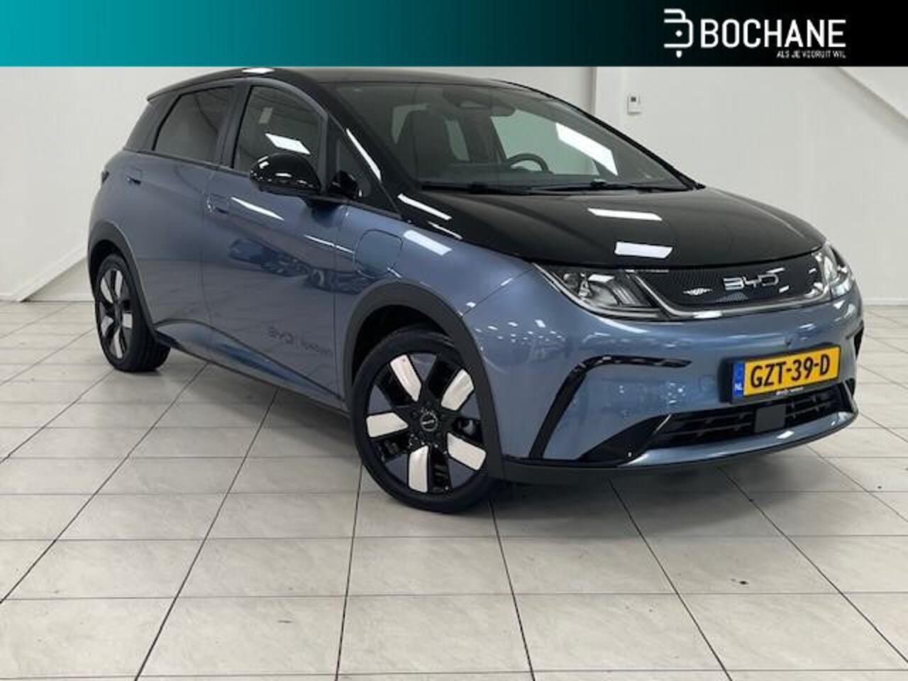 BYD Dolphin Design 60 kWh DEMO | CLIMATE CONTROL | BEDIENING VIA APP | APPLE CARPLAY | ANDROID AUTO | 360 CAMERA | ELECTRISCHE STOELEN