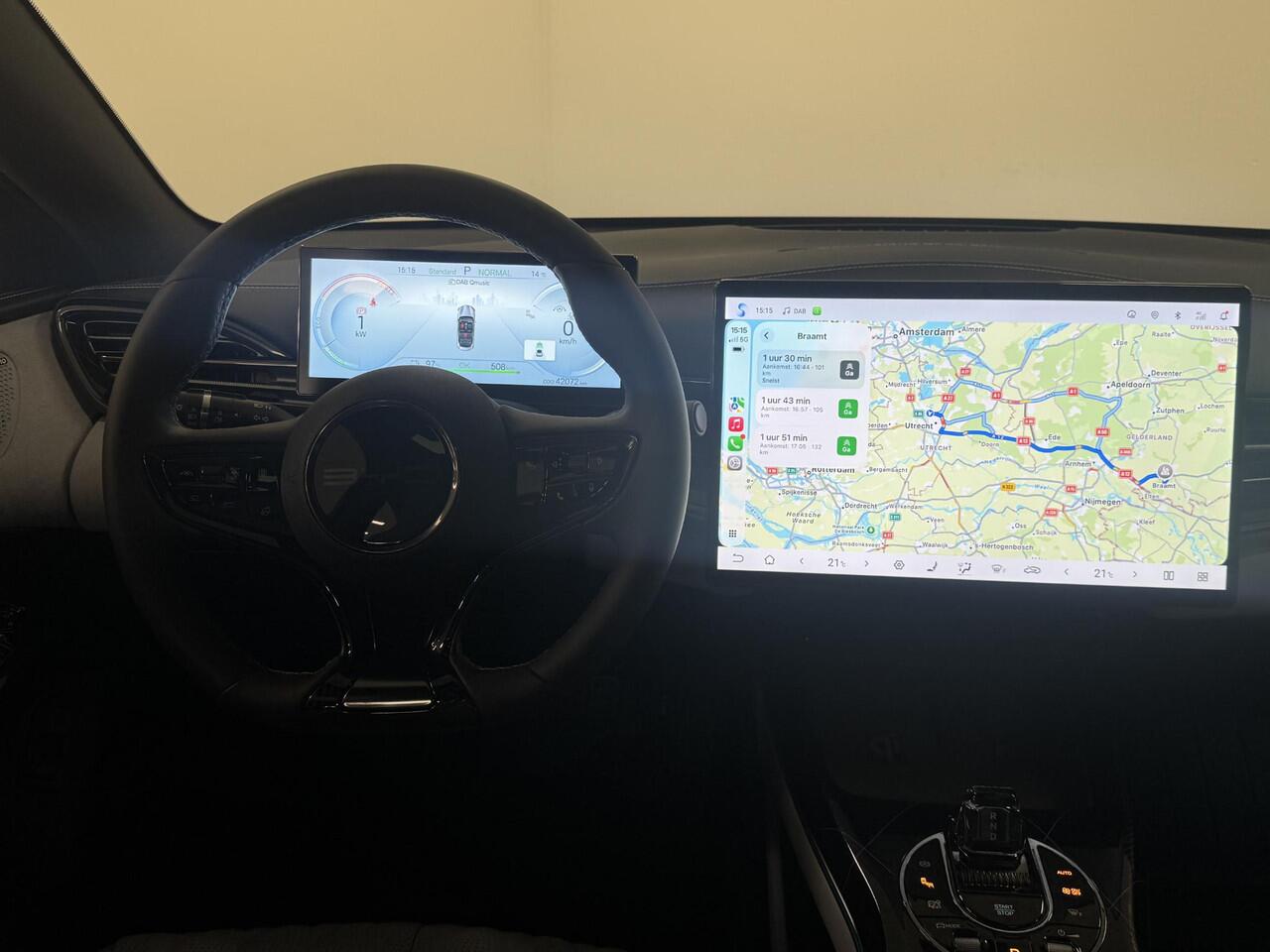 BYD Seal Design RWD 82.5 kWh Panoramadak | 1e eigenaar | Camera | Tahitian Blue interieur