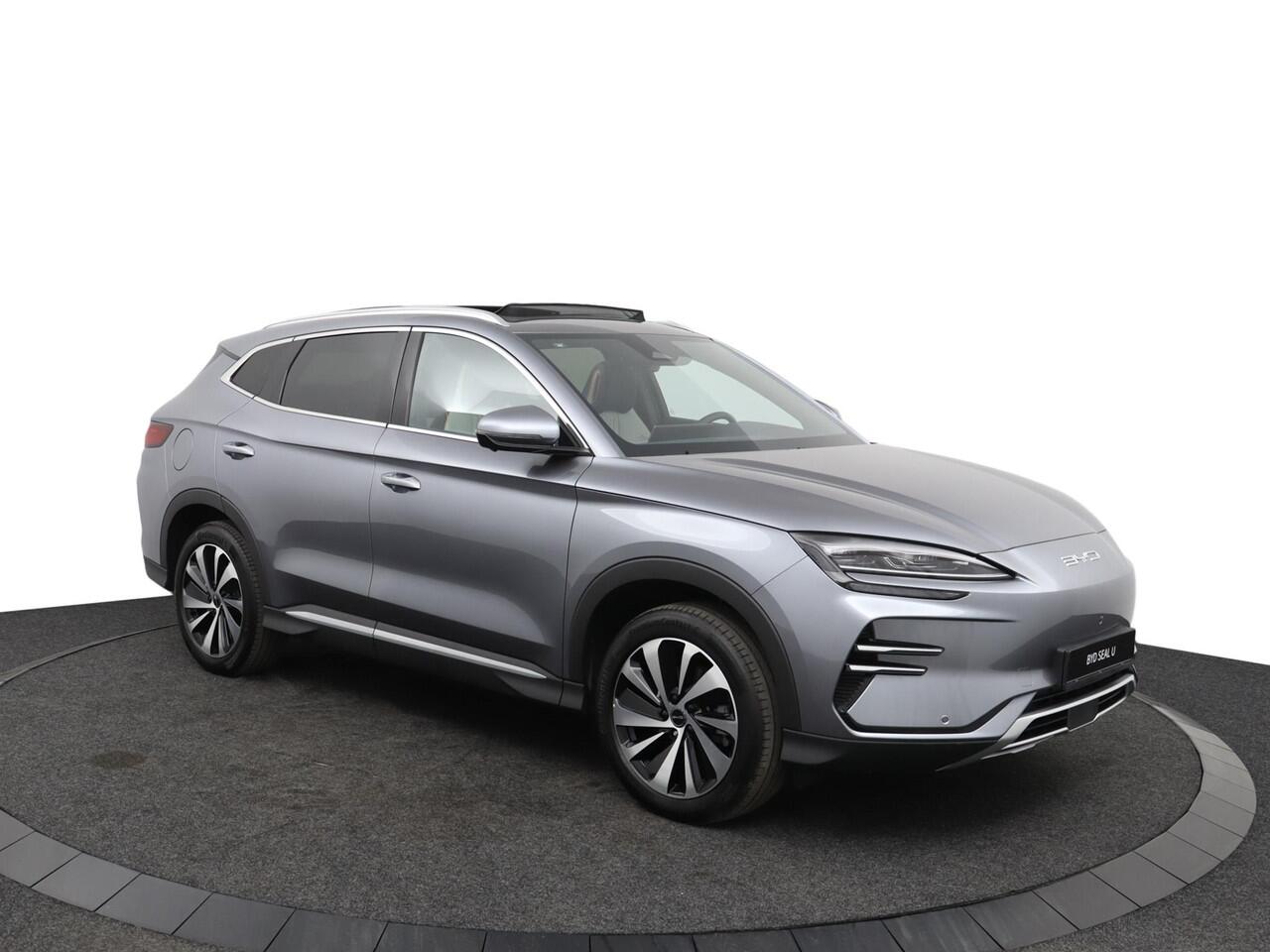 BYD Seal U Design 87 kWh Bijtellingsvriendelijk / zwart interieur / 500 km / stoelverwarming / Apple Carplay