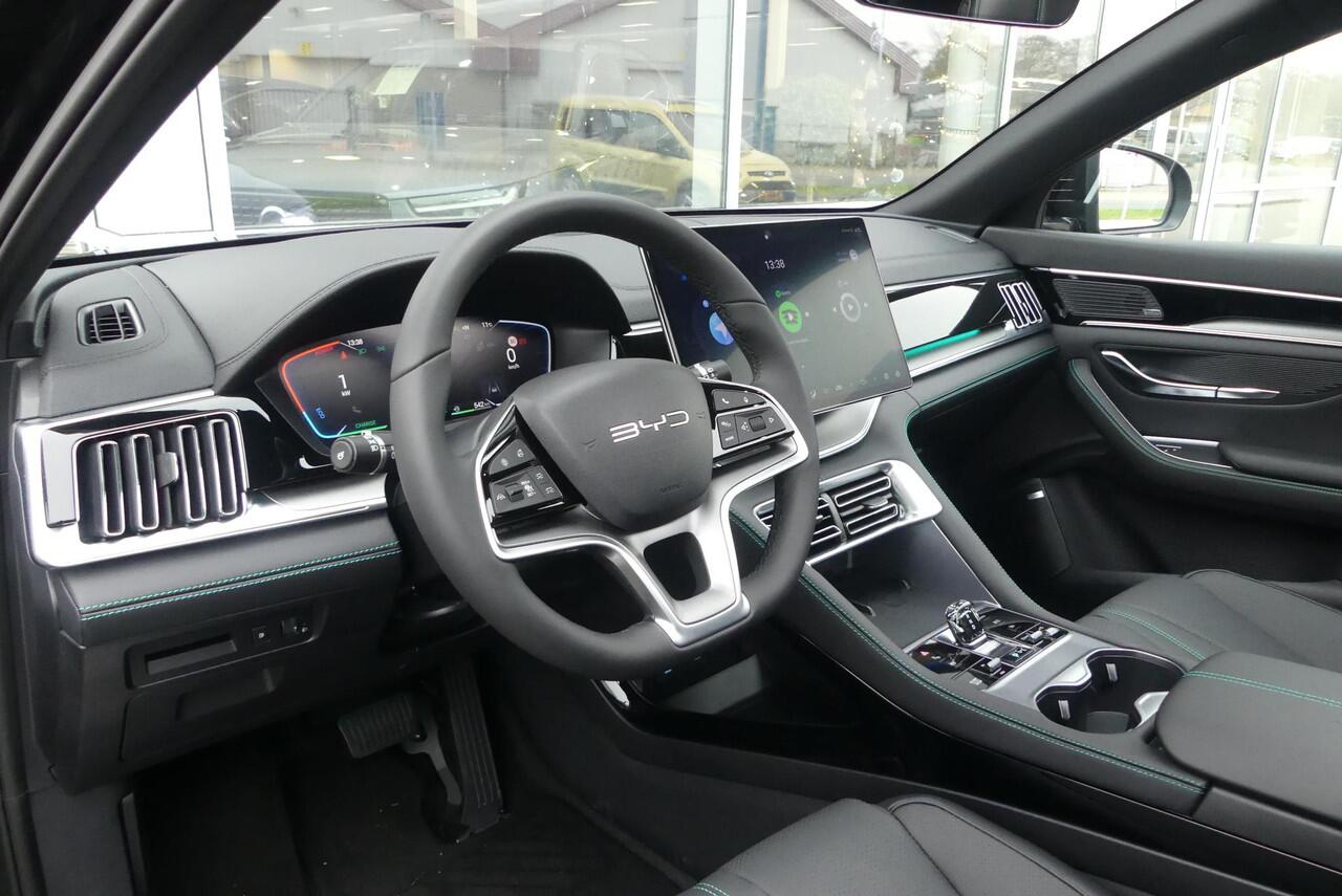 BYD Seal U 1.5 DM-i FWD Boost PHEV, ZWART/BOUNDLESS CLOUD,360° CAMERA, INFINITY, PANO, HUD, ELEKT. STOELEN/ACHTERKLEP, ADAPT. CRUISE, CLIMA, NAVI, 127KM.