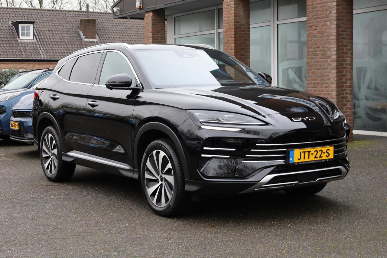 BYD Seal U 1.5 DM-i FWD Boost BRUIN-LEER CARPLAY PANO 360-CAMERA STOELVENTILATIE STUUR/STOELVERW. HUD ADAPTIVE-CRUISE CLIMA NAVI 2XPDC 19''LMV ENZ ENZ!