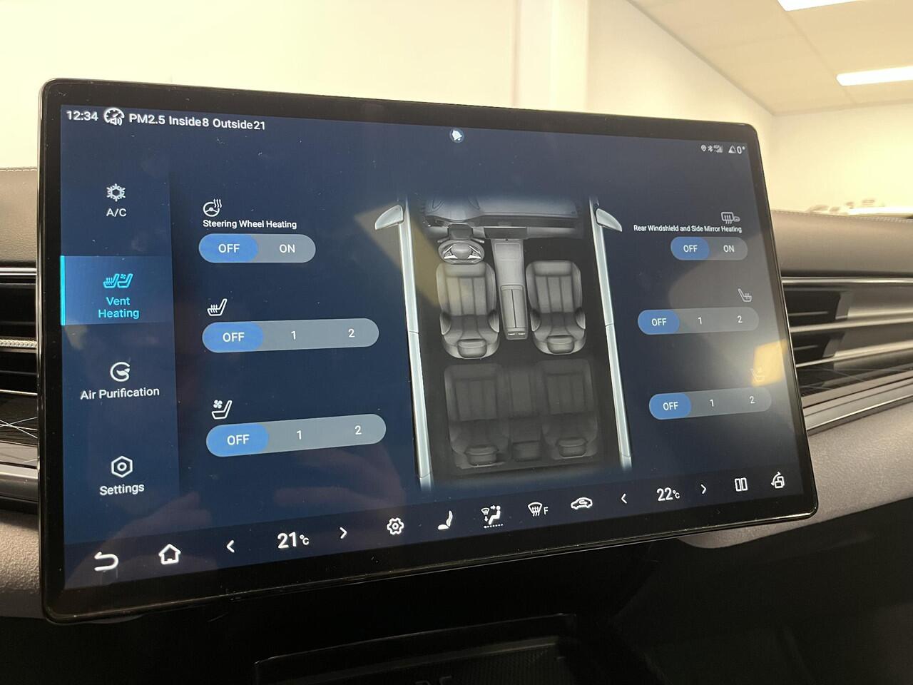 BYD Seal Design RWD 82.5 kWh Navi | Pano | Tahitian Blue Leder