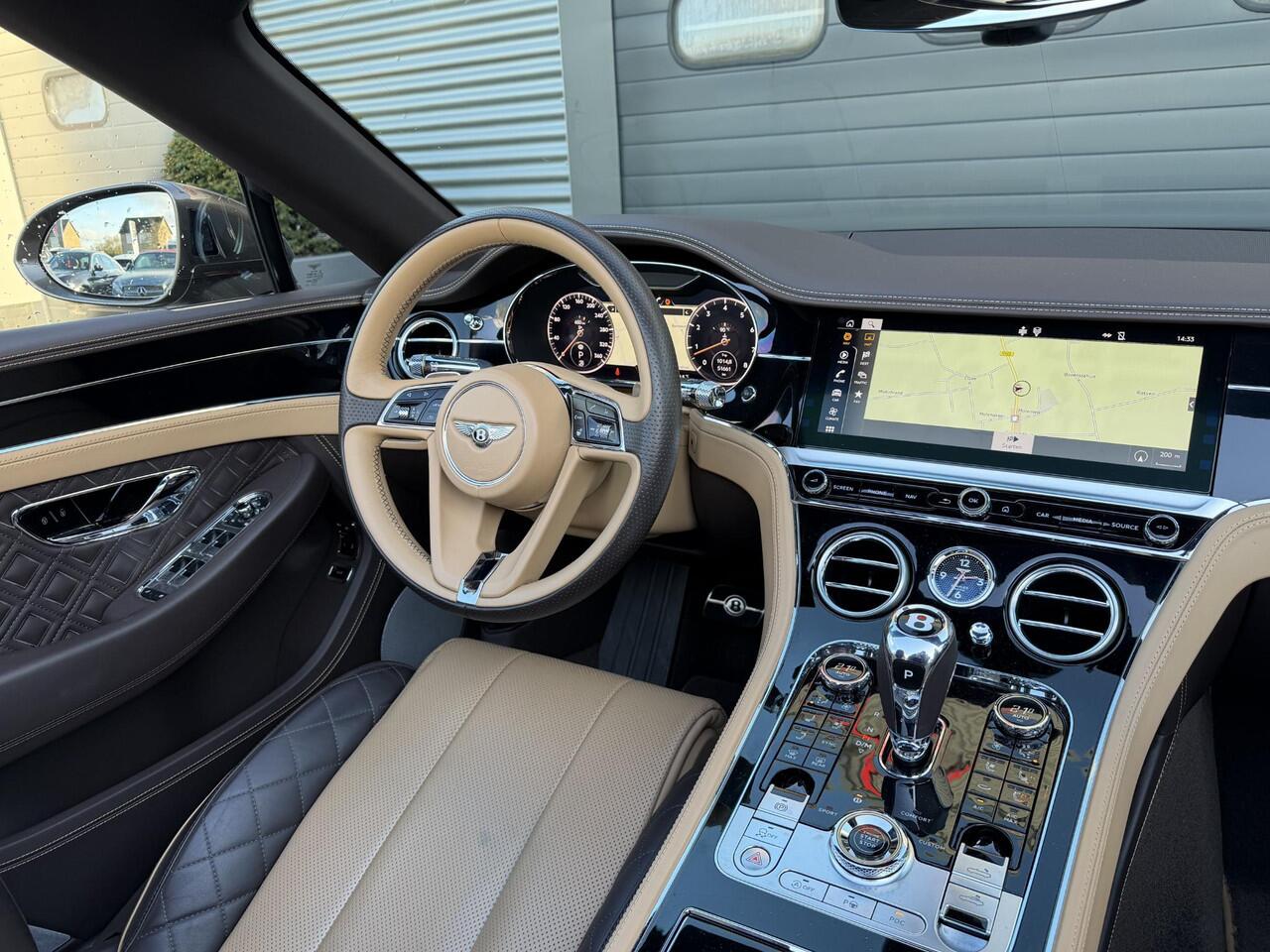 Bentley CONTINENTAL GTC 6.0 W12 | 360* Camera | Massage | Head-Up | Nightvision | Stoelverwarming/Koeling | Adaptive Cruise Control | DAB |