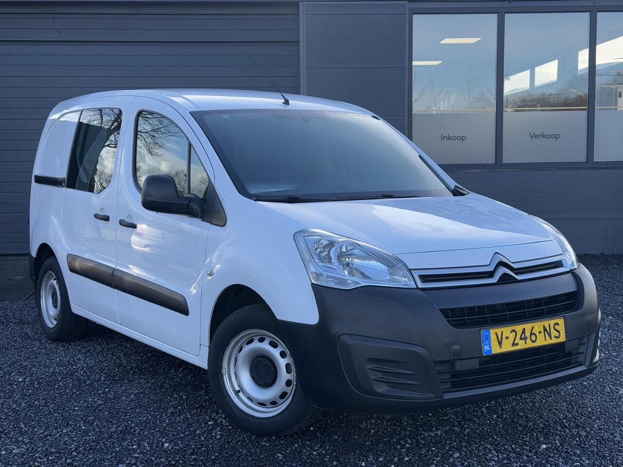 Citroen BERLINGO 1.6 BlueHDI 75 Club 1e Eigenaar,Airco,Elek Ramen,Cruise,Weinig KM,PDC Achter,N.A.P,APK tot 08-2025