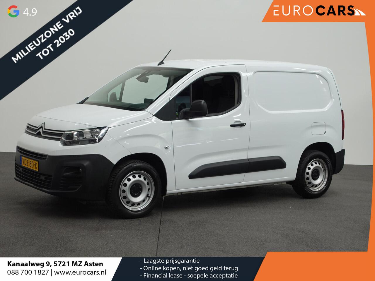 Citroen BERLINGO 130pk Automaat Apple Carplay Cruise control Parkeersensoren 3-zits Airco Euro6
