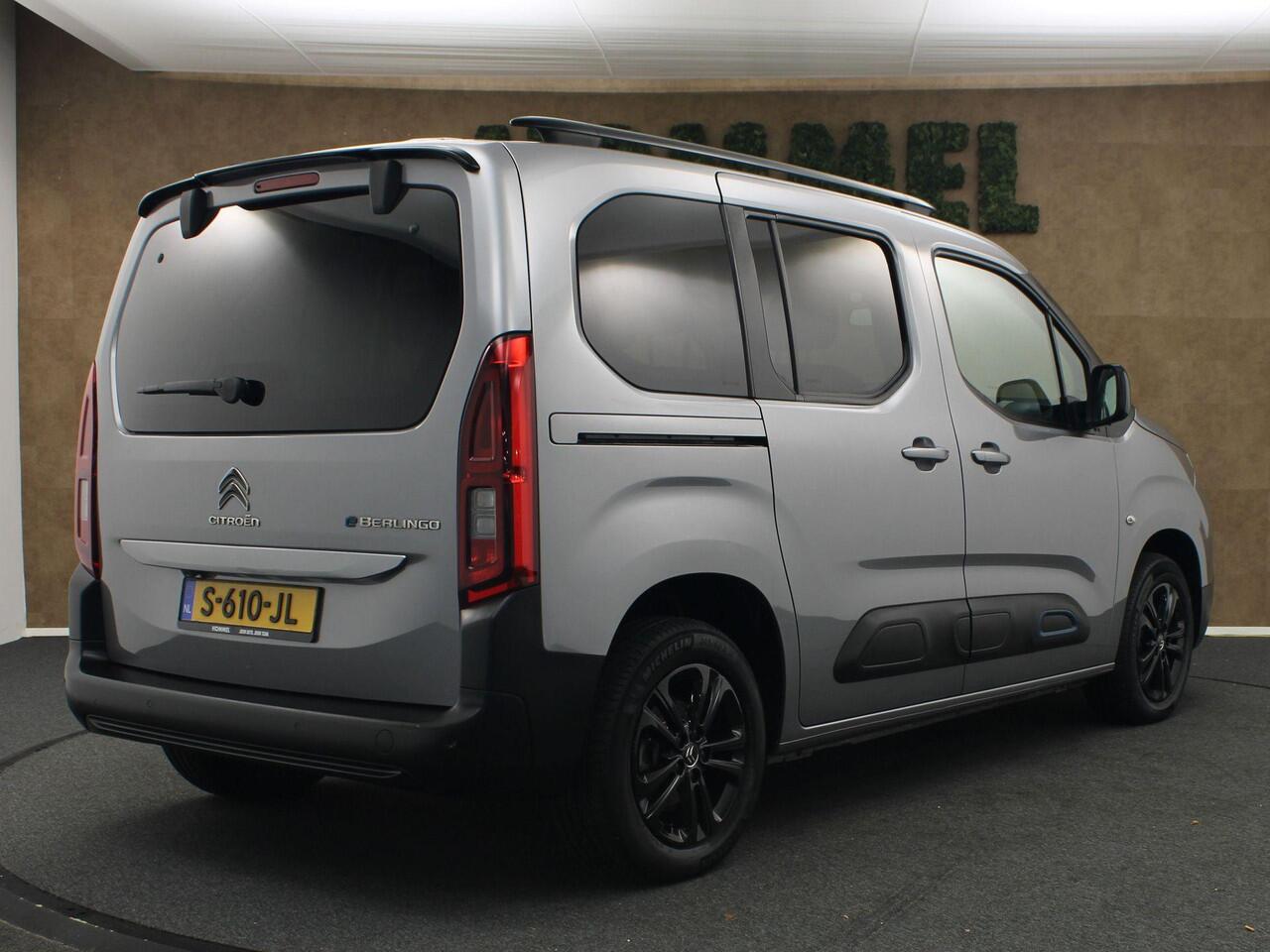 Citroen BERLINGO ë-Berlingo Shine 50 kWh - CRUISE CONTROL - CLIMATE CONTROL - SCHUIFDEUR LINKS/RECHTS - APPLE CARPLAY/ANDROID AUTO - HEAD UP DISPLAY- NAVIGATIE - PARKEERSENSOREN ACHTER - LICHTMETALEN VELGEN 16 INCH - KEYLESS ENTRY/START