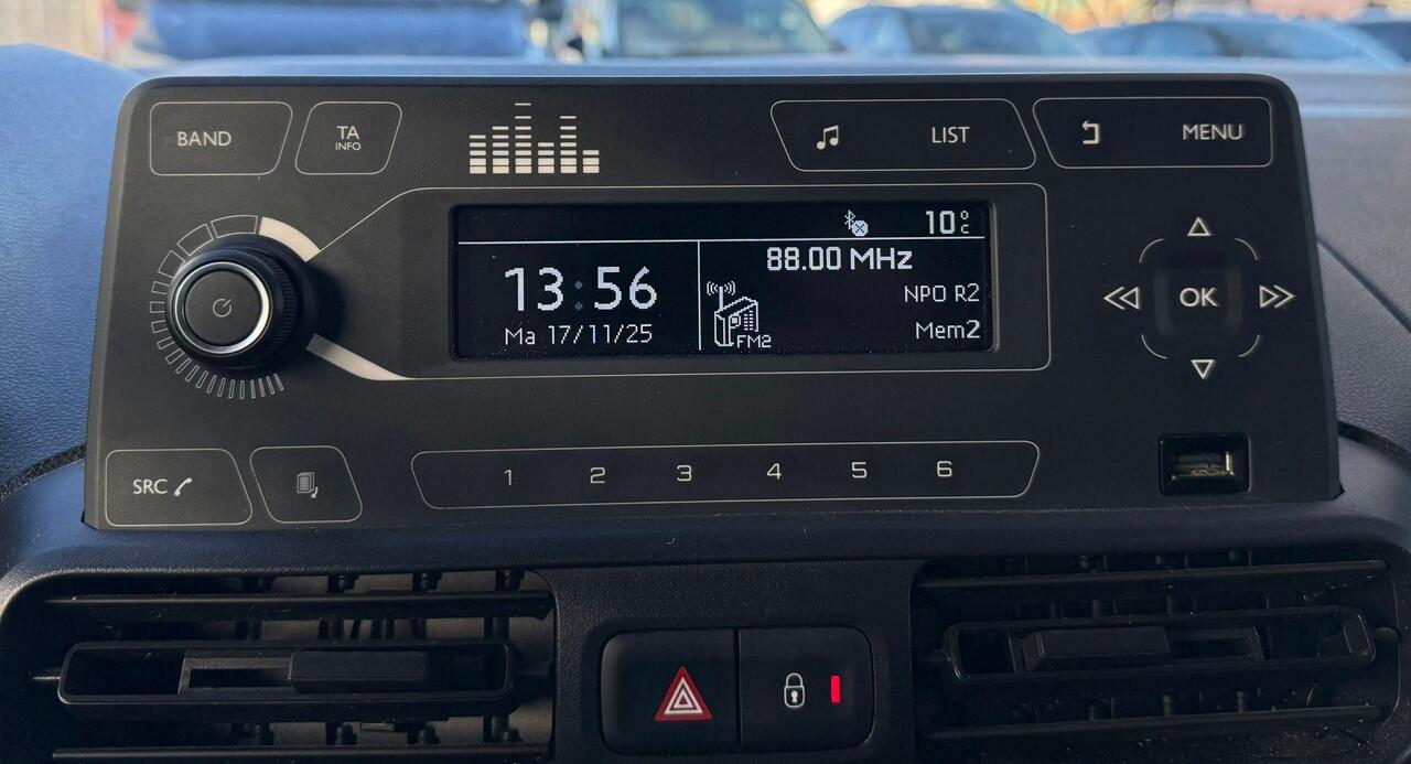 Citroen BERLINGO 1.5 BlueHDI Control 75PK | NL AUTO | 1e Eigenaar | Airco | Cruise Control | Bluetooth | Prijs is EX BTW |