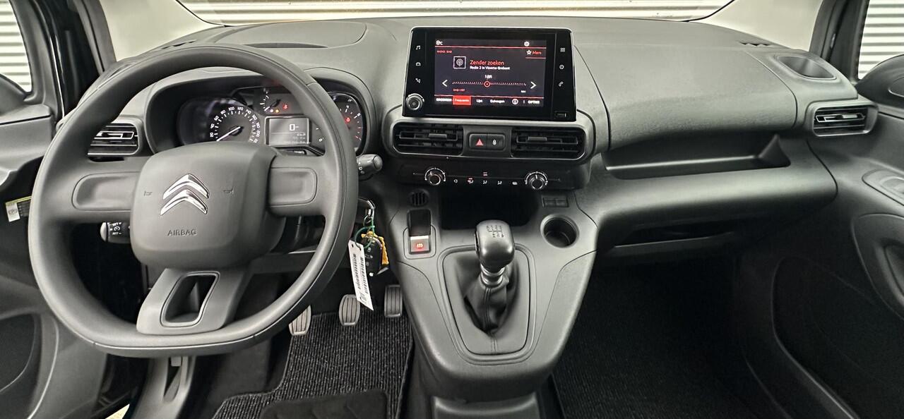 Citroen BERLINGO 1.5 BlueHDi 100 S&S L1 NIEUW! Zwart|Scherm|100PK|