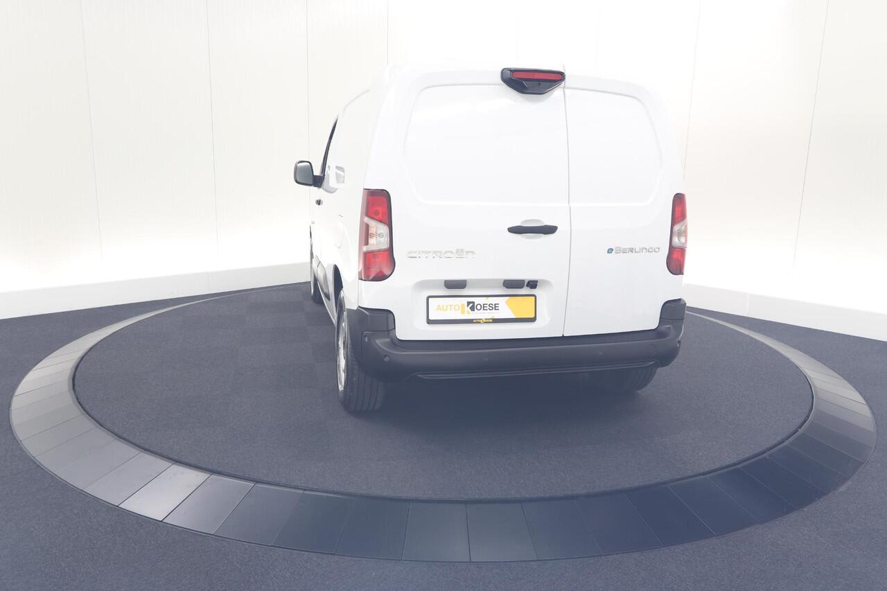 Citroen BERLINGO ë-Berlingo 136 L1 50 kWh | Camera | Laadruimte-pakket | Dodehoekdetectie | Navigatie | 3 Zitplaatsen