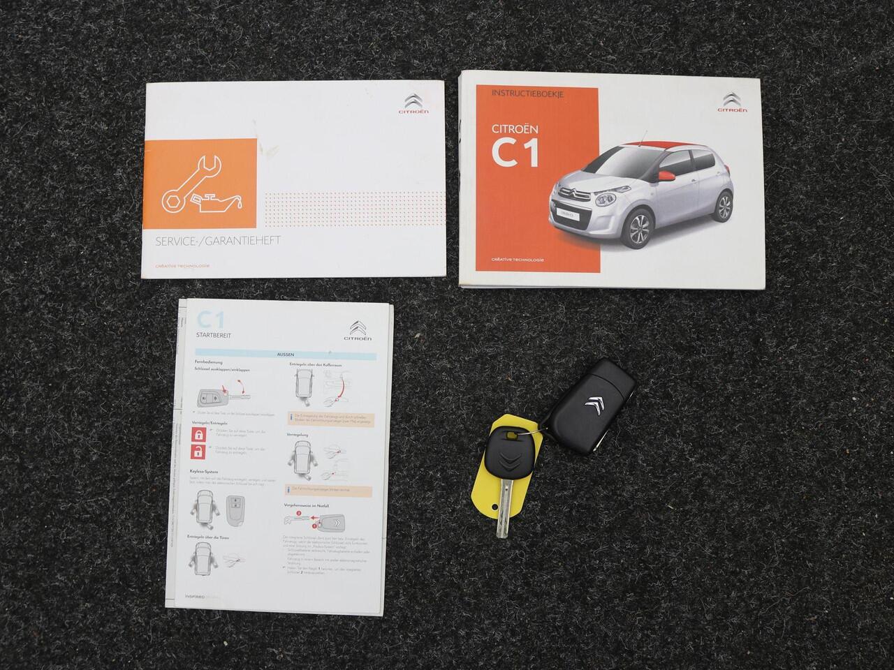 Citroen C1 1.0 VTi Urban Ride / Airconditioning / Stoelverwarming / Elektrische Ramen / Multifunctioneel Stuurwiel / Bluetooth / Historie Bekend / LMV /