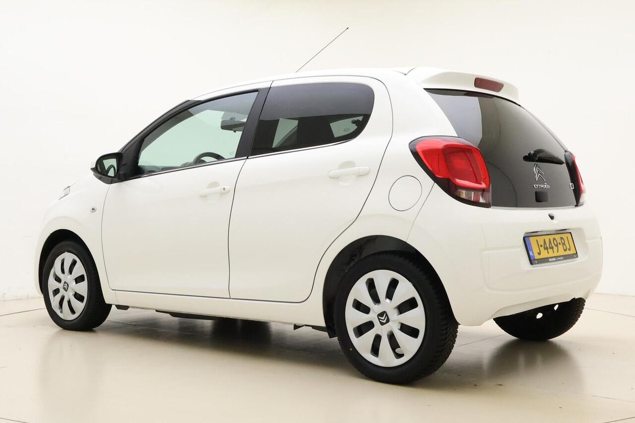 Citroen C1 1.0 VTi 72pk Feel 5 deurs | Airco | Bluetooth | All Seasonbanden | Weinig kilometers | Extra getint glas | Snelheidsbegrenzer | Electrische ramen | Centrale deurvergrendeling | Zuinige motor
