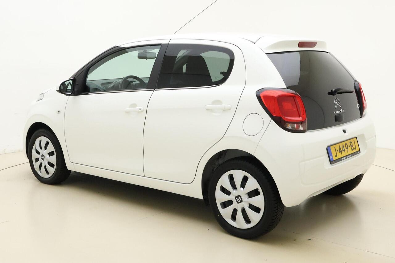 Citroen C1 1.0 VTi 72pk Feel 5 deurs | Airco | Bluetooth | All Seasonbanden | Weinig kilometers | Extra getint glas | Snelheidsbegrenzer | Electrische ramen | Centrale deurvergrendeling | Zuinige motor