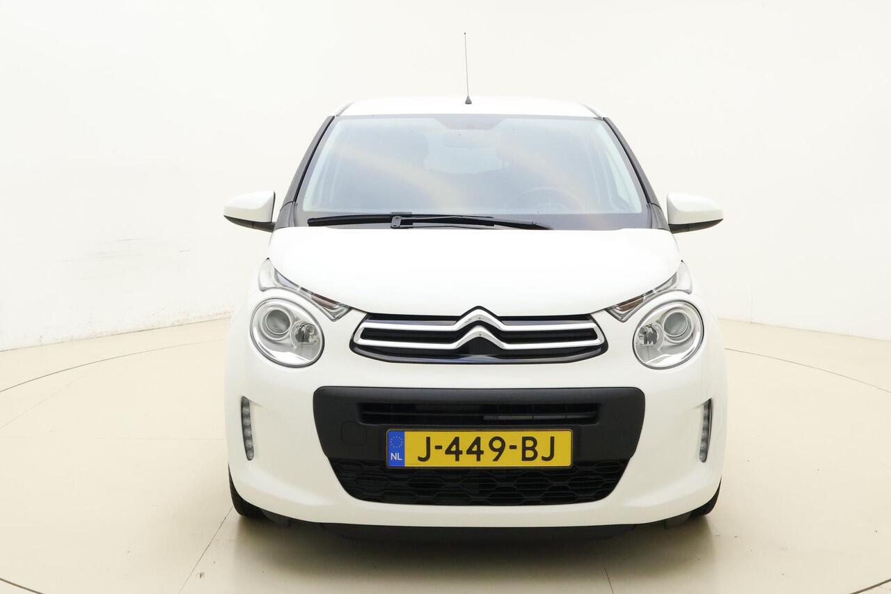 Citroen C1 1.0 VTi 72pk Feel 5 deurs | Airco | Bluetooth | All Seasonbanden | Weinig kilometers | Extra getint glas | Snelheidsbegrenzer | Electrische ramen | Centrale deurvergrendeling | Zuinige motor