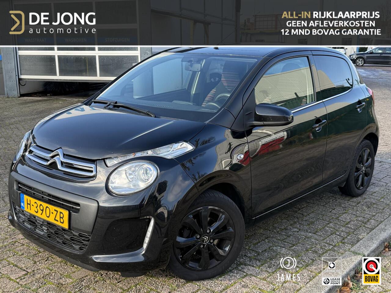 Citroen C1 1.0 VTi Feel / ALL-IN RIJKLAARPRIJS /Airco/AppleCarplay/Parkeersensoren/Donker getint Glas