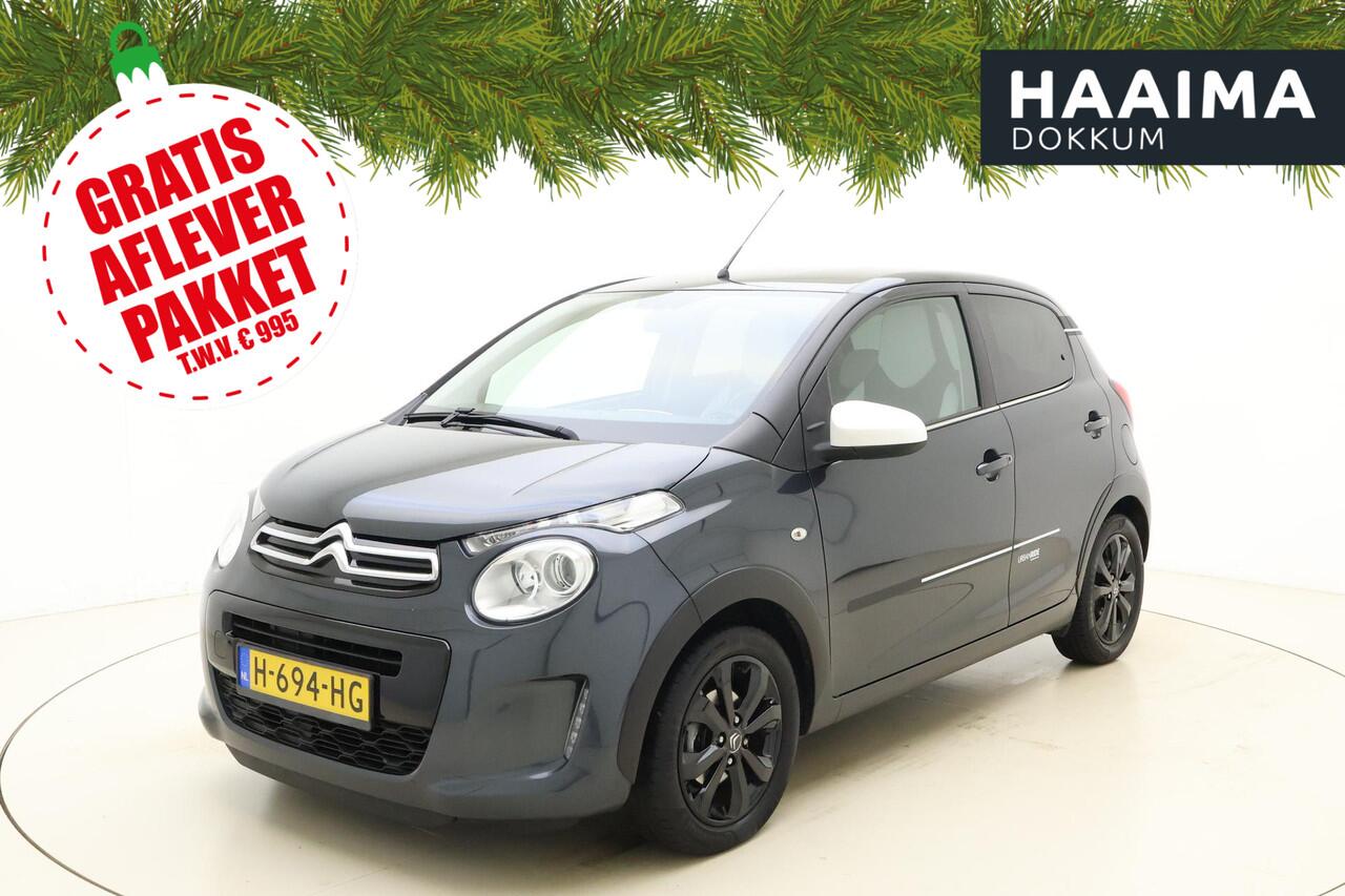 Citroen C1 1.0 VTi Urban Ride | Apple carplay/Android auto | Airco | Achteruitrijcamera | DAB radio | Lichtmetalen velgen 15'' | Stuurwiel multifunctioneel |