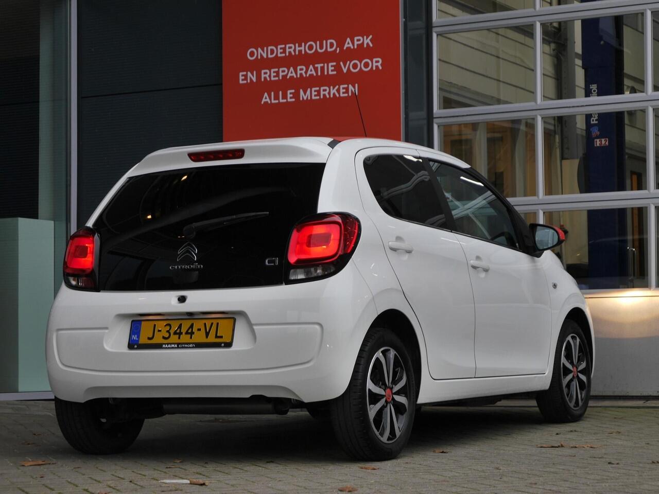 Citroen C1 1.0 VTi Airscape Shine | Cabrio dak | Achteruitrijcamera | Climate control | Lichtmetalen velgen | 5 deurs | Extra getint glas