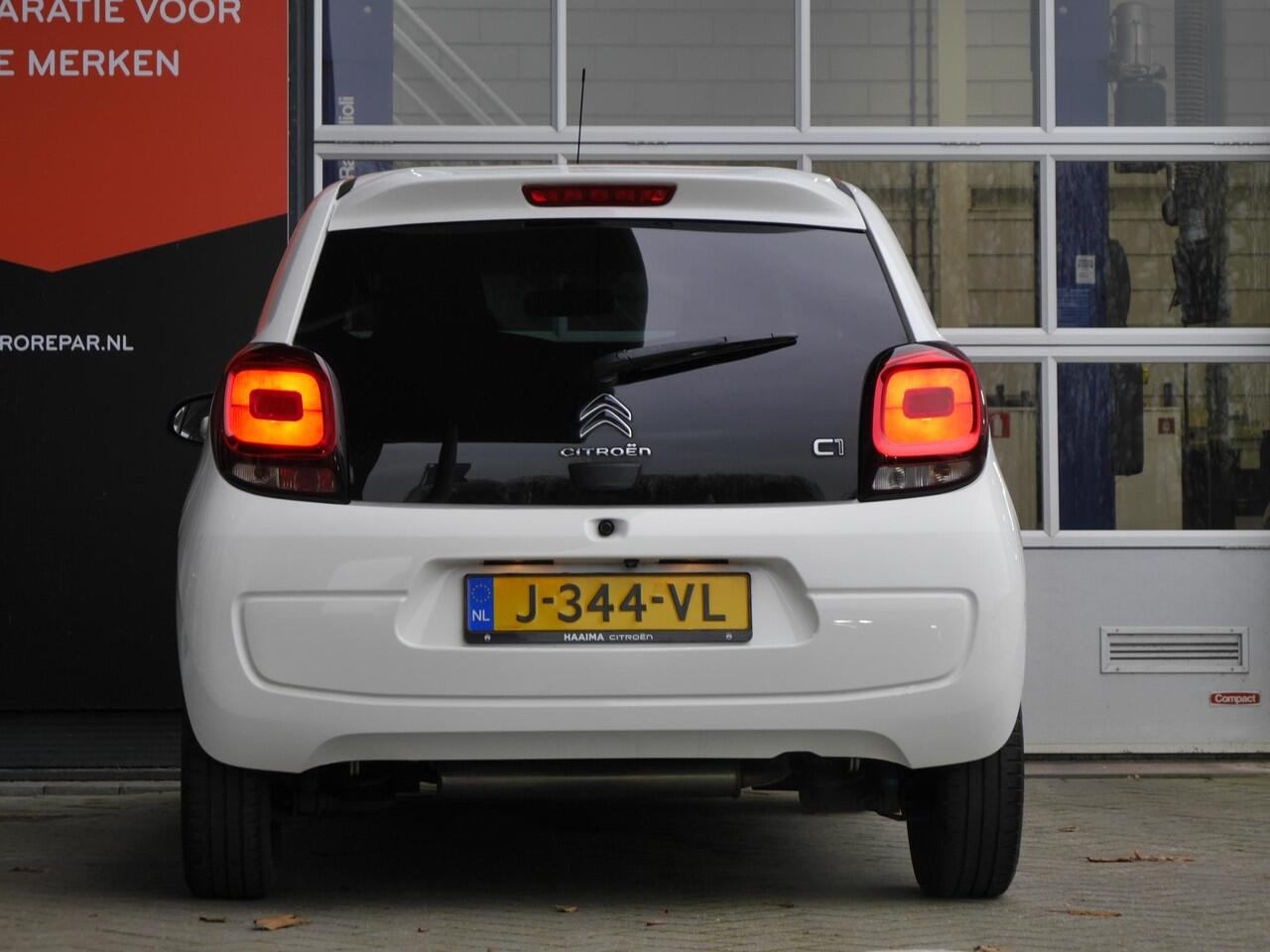 Citroen C1 1.0 VTi Airscape Shine | Cabrio dak | Achteruitrijcamera | Climate control | Lichtmetalen velgen | 5 deurs | Extra getint glas