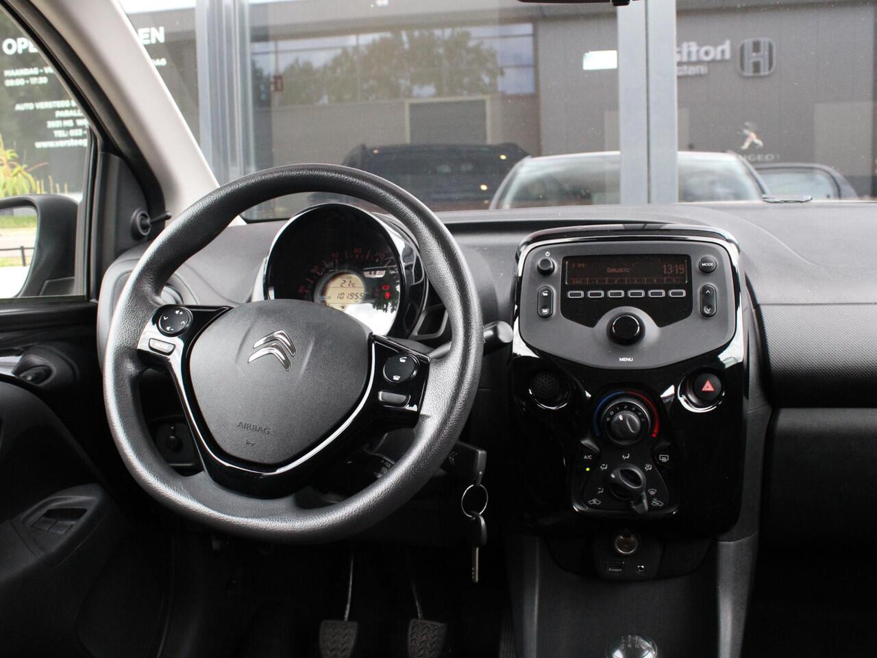 Citroen C1 1.0 VTi Feel Airco, Bluetooth, Centrale deurvergrendeling.