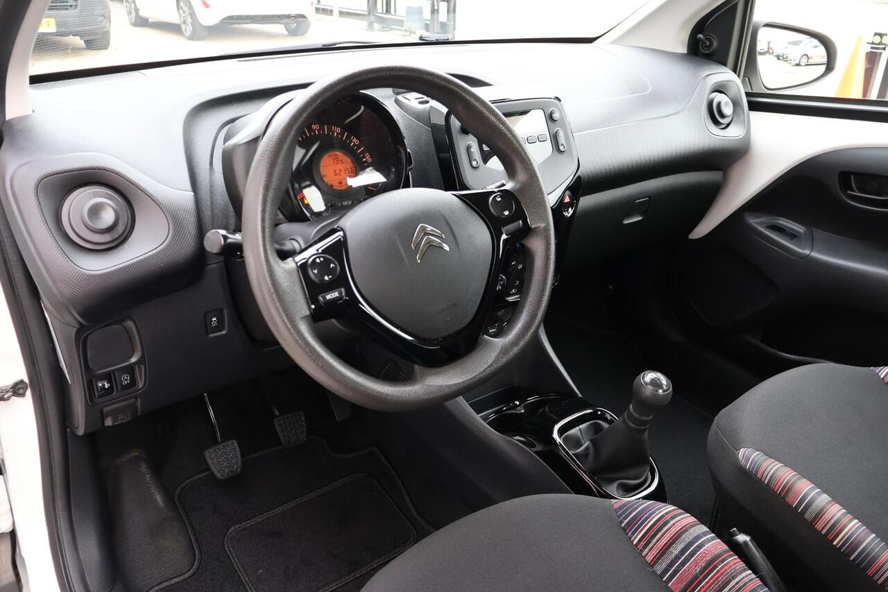 Citroen C1 1.0 Feel NL-Auto | Volledig Onderh. | BTW | Airco | Bluetooth | LED | DAB Radio | Hill-Hold