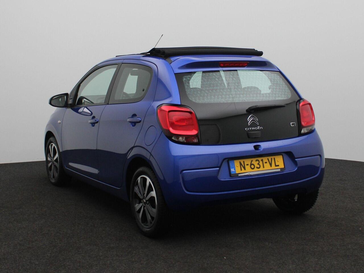 Citroen C1 1.0 VTi Airscape Shine | Achteruitrijcamera | Open dak | Apple Carplay/Android auto | Airco | Lichtmetalen velgen |