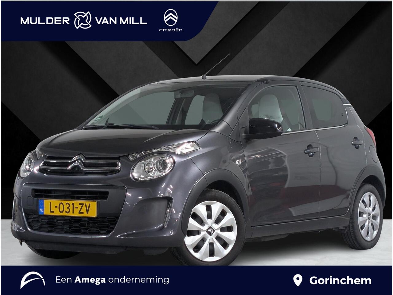 Citroen C1 5-deurs Millenium 1.0 e-VTi 72pk | APPLE CARPLAY / ANDROID AUTO | CAMERA | EXTRA GETINT RAMEN | LEDER STUUR | ISOFIX |