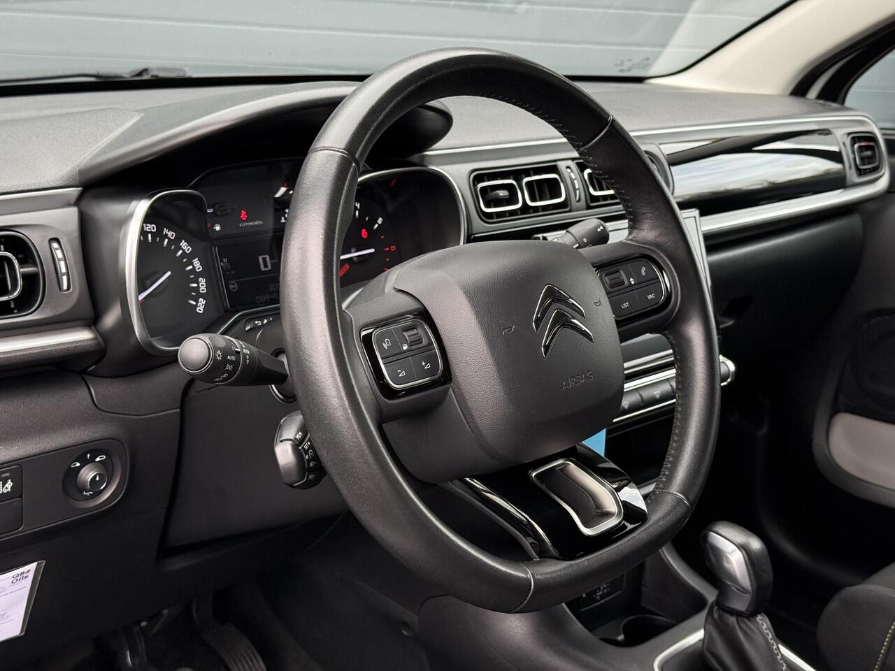 Citroen C3 1.2 PureTech S&S Feel 2e Eigenaar,Navi,Camera,Automaat,110pk,D-riem recent vv,Clima,Cruise,Pdc,Dealer Onderhouden,Lm velgen,Apk tot 05-2027