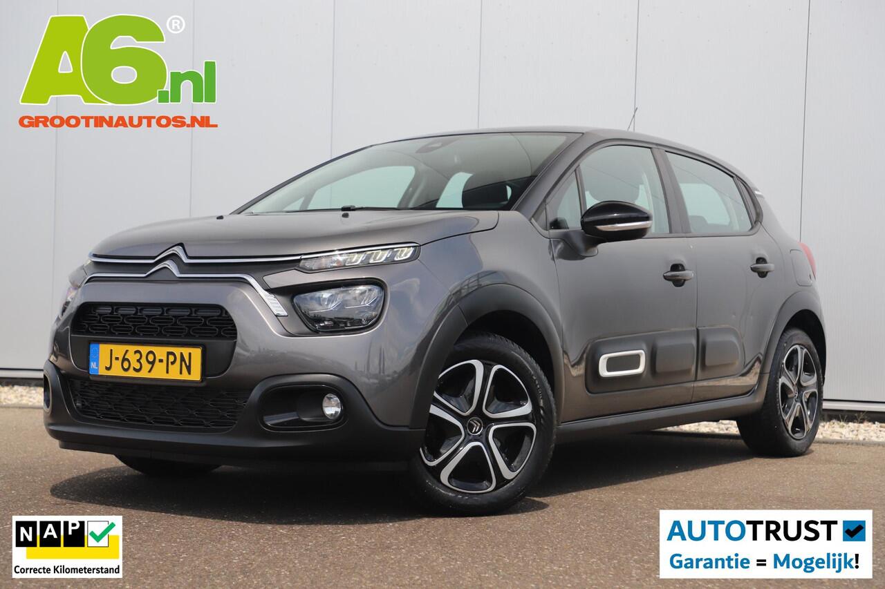 Citroen C3 1.2 PureTech Feel Navigatie Carplay Android Clima Cruise Parkeersensor Rijstrooksensor All-Season Banden!
