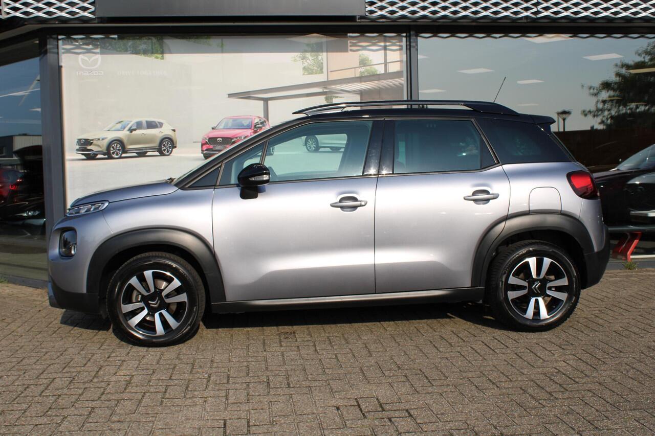 Citroen C3 Aircross 1.2 PureTech S&S Shine , Automaat, Navi, Clima, Camera, All season, LMV 16 Inch, Apple Carplay, Android Auto, Stoel Verwarming, LKA, PDC, Dakrails, Bluetooth