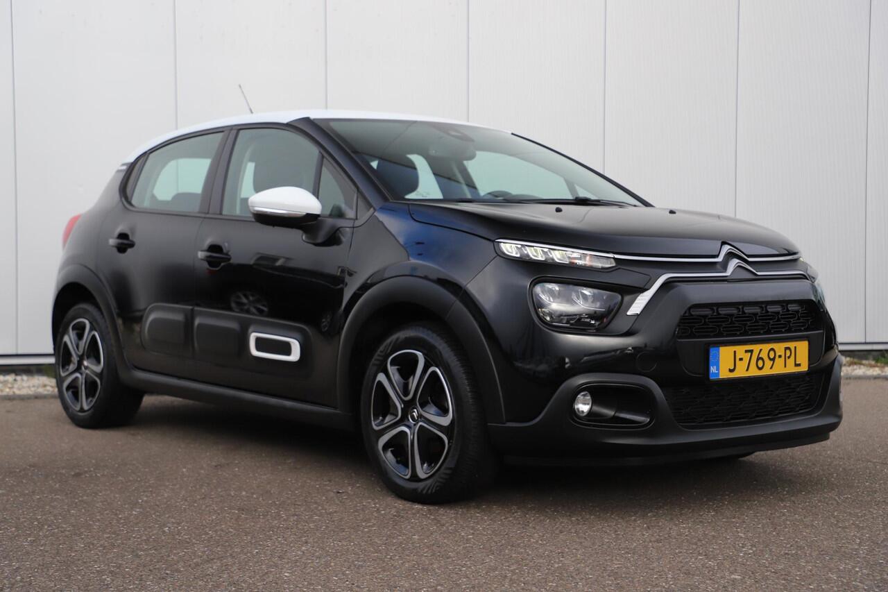 Citroen C3 1.2 PureTech Feel Carplay Android Navigatie Climate Cruise Control Rijstrooksensor Parkeersensor All-season banden!