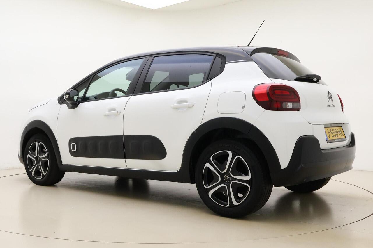 Citroen C3 1.2 PureTech 81pk Feel | Navigatie | Climate Control | Parkeersensoren Achter | Cruise Control | Zwart Dak | Weinig Kilometers | DAB Radio