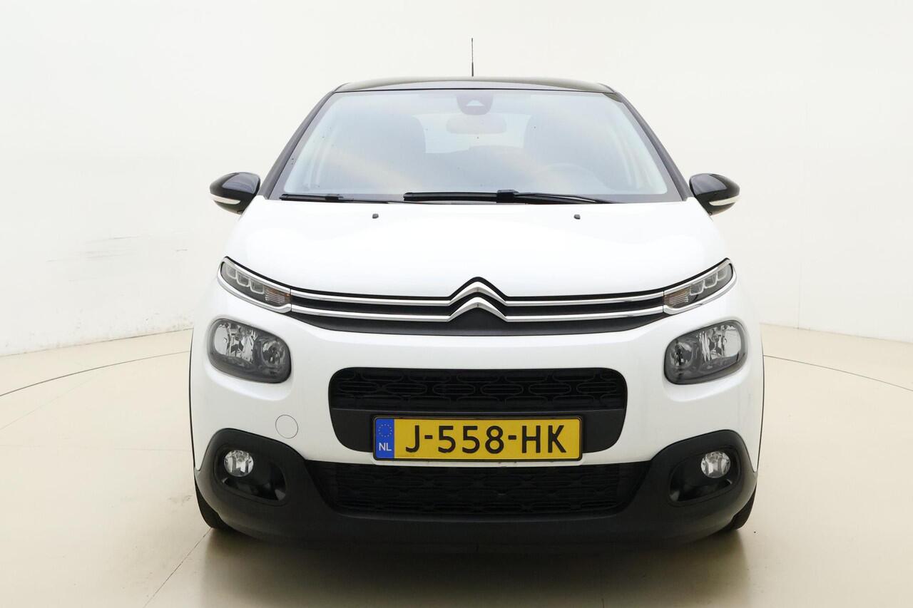 Citroen C3 1.2 PureTech 81pk Feel | Navigatie | Climate Control | Parkeersensoren Achter | Cruise Control | Zwart Dak | Weinig Kilometers | DAB Radio