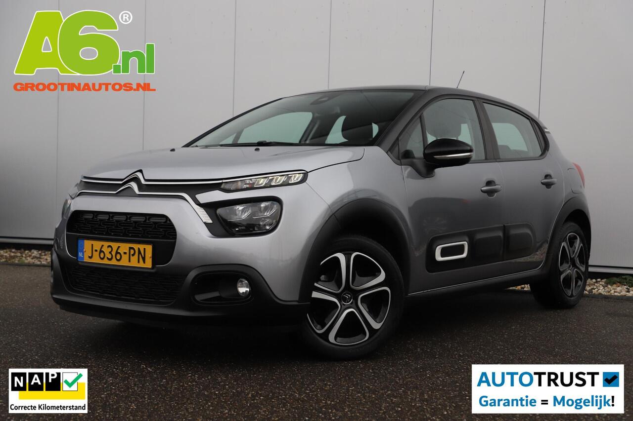 Citroen C3 1.2 PureTech Feel Carplay Android Navigatie Climate Cruise Control Rijstrooksensor Parkeersensor All-season banden!