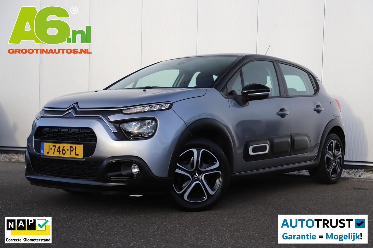 Citroen C3 1.2 PureTech Feel Navigatie Carplay Android Climate Cruise Control Rijstrooksensor Parkeersensor All-season banden!